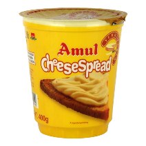 AMUL CHEESE SPREAD PLAIN 400 GM